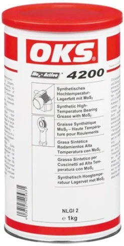 OKS 4200 - Synth. Hochtemperaturfett (MoS2) 1 kg Dose