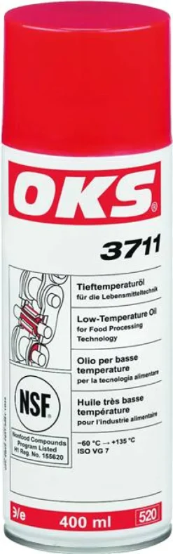 OKS 3711, Tieftemperaturöl für die Lebensmitteltechnik - 400 ml Spraydose