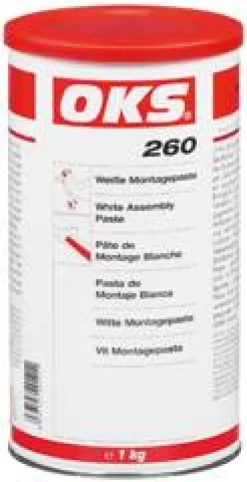 OKS 260 - Weiße Montagepaste, 1 kg Dose