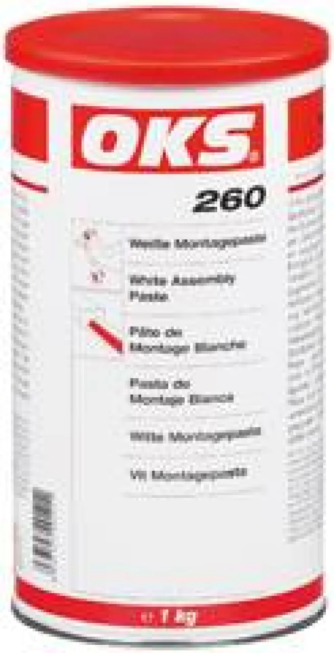 OKS 260 - Weiße Montagepaste, 1 kg Dose