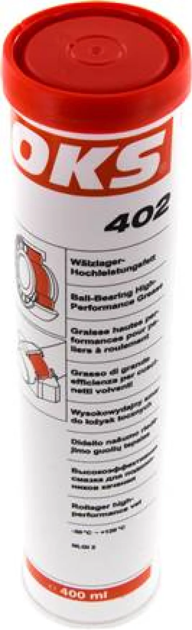 OKS 402 - Wälzlager-Hochleistungsfett, 400 ml Kartusche