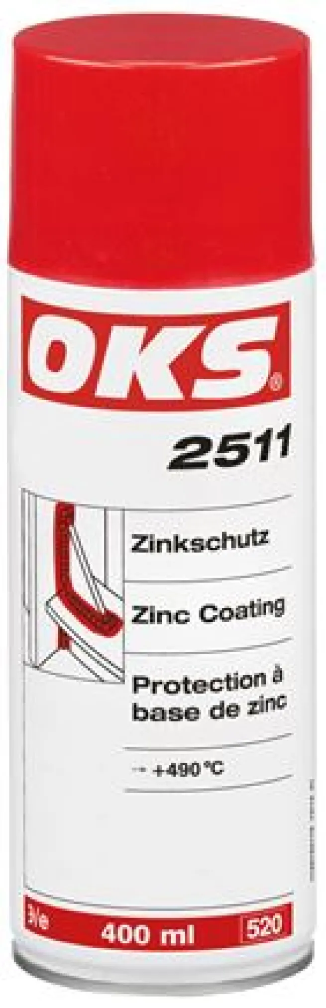 OKS 2511 - Zinkschutz-Spray, 400 ml Spraydose