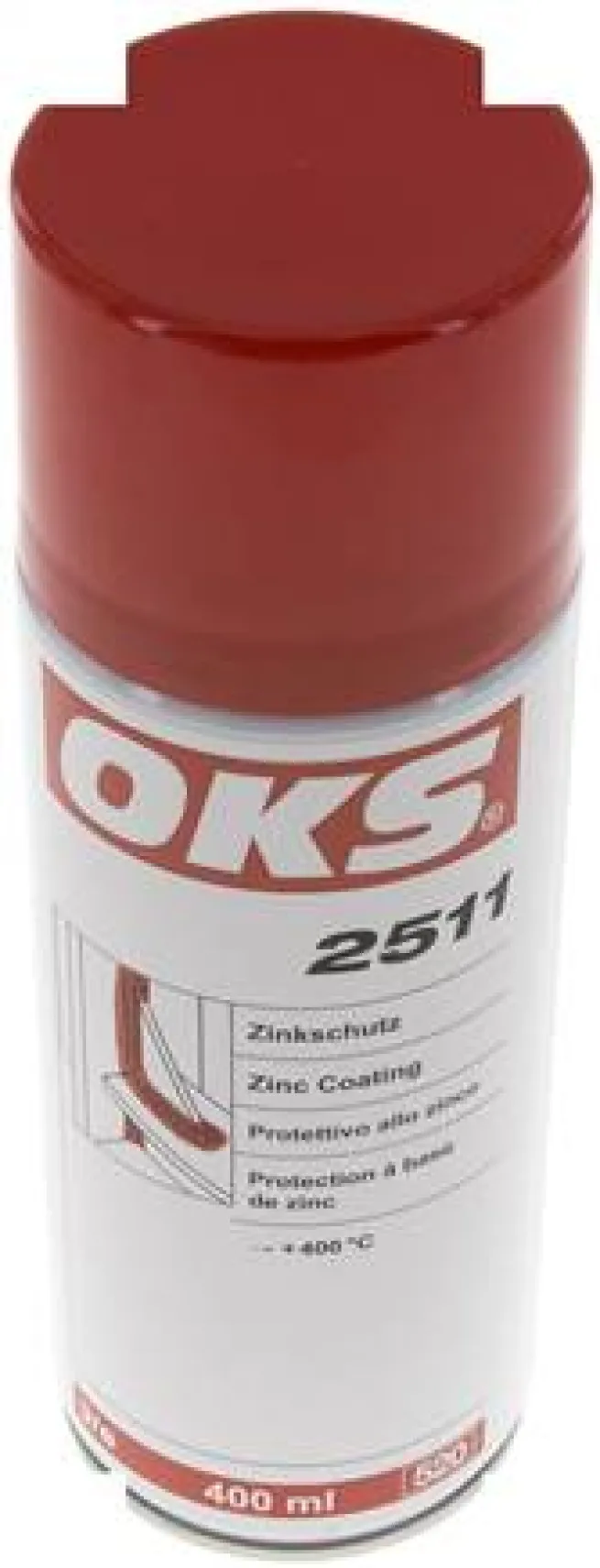 OKS 2511 - Zinkschutz-Spray, 400 ml Spraydose