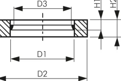 O-Ring für Distanz-Dichtring G 3/8"