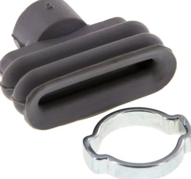 Ovalbalgsauger, 25 x 8mm, Hub 6,0mm, NBR (60A, grau)