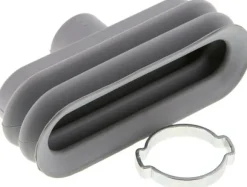 Ovalbalgsauger, 75 x 25mm, Hub 10,5mm, NBR (60A, grau)