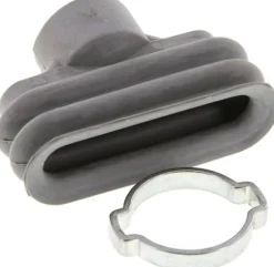 Ovalbalgsauger, 45 x 15mm, Hub 8,5mm, NBR (60A, grau)