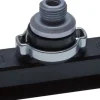 Ovalsauger, 36 x 12mm, Hub 2mm, NBR (60A, grau)