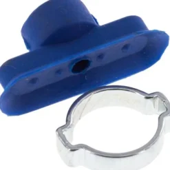 Ovalsauger, 30 x 10mm, Hub 2mm, Polyurethan (65A, blau)