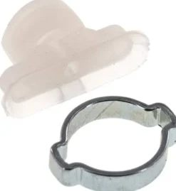 Ovalsauger, 24 x 8mm, Hub 1mm, Silikon (60A, transparent)