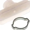 Ovalsauger, 60 x 20mm, Hub 3mm, Silikon (60A, transparent)