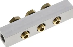 P-Leiste inkl. Hohlschrauben und Dichtungen für Ventilbaureihe M07 / P07 R 141/3