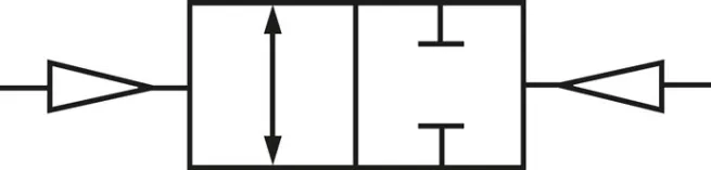 Pneumat. Messing-Kugelhahn, G 1", doppeltwirkend, FKM-Dichtung