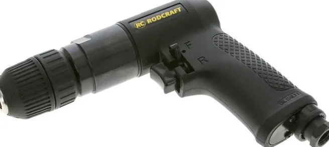 Pneum. Pistolenbohrmaschine, Bohrer-Ø 1 - 10mm, 400W
