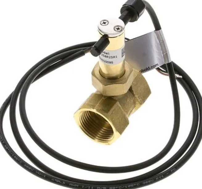 Prallscheiben-Durchflusswächter G 1", Messing