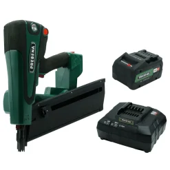 PREBENA Akku-Druckluftnagler mit Akku und Akku Station PKT-8-RKP100-SET4