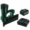 PREBENA Akku-Druckluftnagler mit Akku und Akku Station PKT-8-PR100-SET4