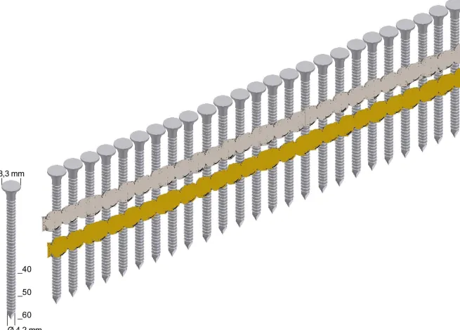 Prebena Ankernägel Type ANK40/60NKRI
