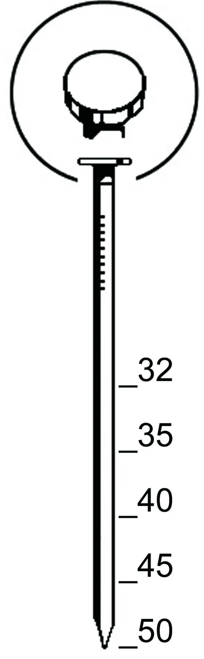 Prebena Coilnägel CNF21/50BKRI Ringschaft