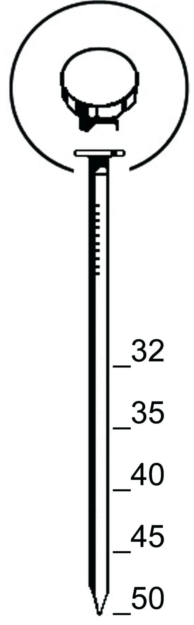 Prebena Coilnägel CNW22/45BKRI Ringschaft