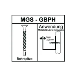 Prebena Gurtschrauben MGS35/35GBPH