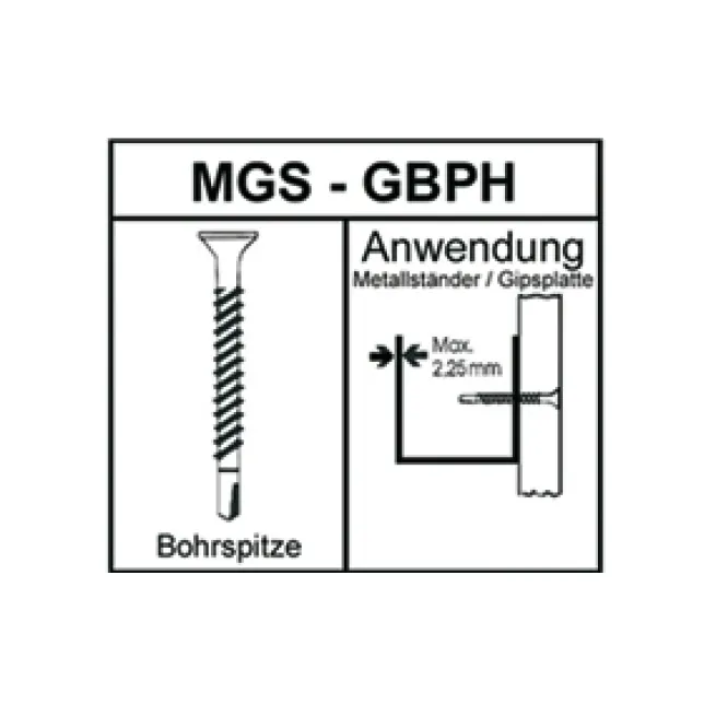 Prebena Gurtschrauben MGS35/35GBPH