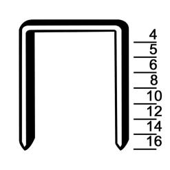 Prebena Heftklammern D14CNK