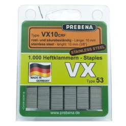 Prebena Heftklammern im Blister VX10CRF-B