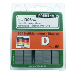 Prebena Heftklammern im Blister D06CNK-B