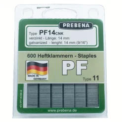 Prebena Heftklammern im Blister PF14CNK-B verzinkt