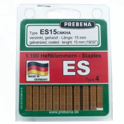 Prebena Heftklammern im Blister ES15CNKHA-B