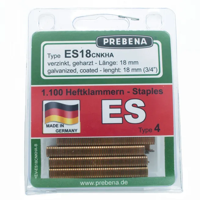 Prebena Heftklammern im Blister ES18CNKHA-B