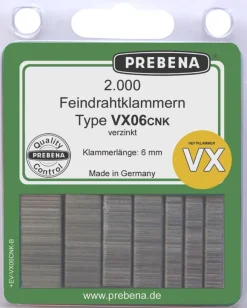 Prebena Heftklammern im Blister VX06CNK-B