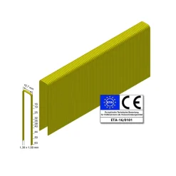Prebena Heftklammern L38CRFHA-ETA