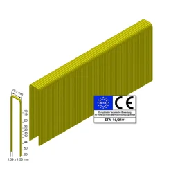 Prebena Heftklammern L50CRFHA-ETA