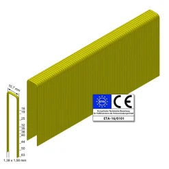 Prebena Heftklammern L63CRFHA-ETA