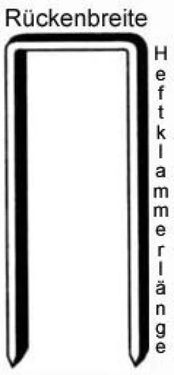 Prebena Heftklammern Q44CSVHA-ETA stark verzinkt geharzt
