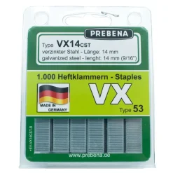 Prebena Heftklammern VX14CST-B