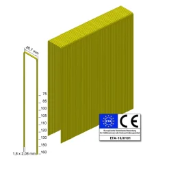 Prebena Heftklammern WD75CRFHA-ETA - rostfrei