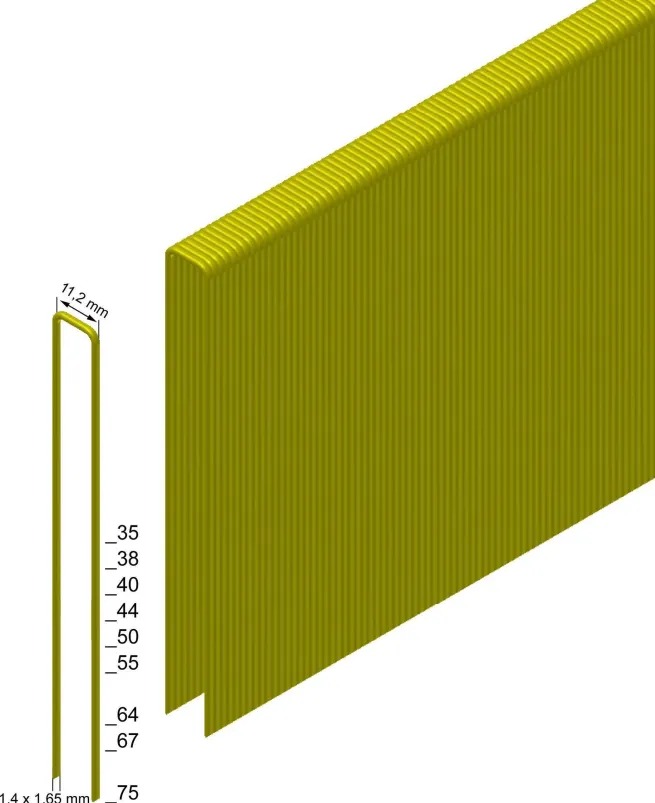 Prebena Heftklammern Z67CNKHA