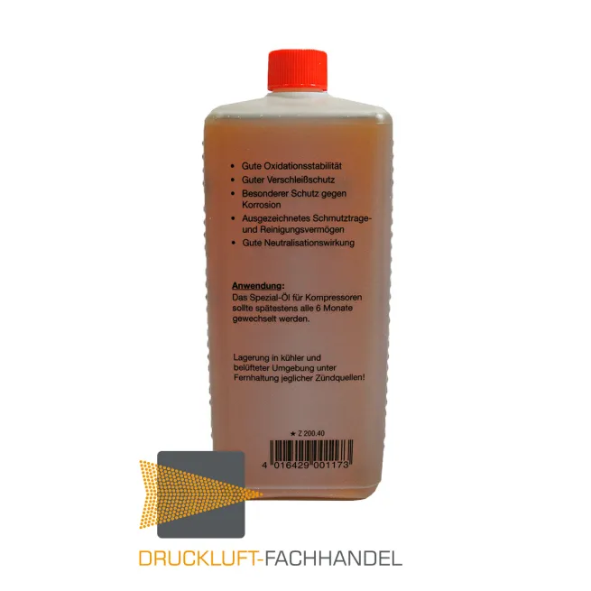 Prebena 1 L Spezial-Öl für Kolbenkompressoren
