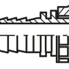 Pressanschluss DKJAP (gerade), M 14 x 1,5