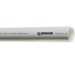 PREVOST - Aluminium-Rohr für Vakuum (Grau) Rohraußen-Ø = 32 mm Länge = 5,5 Meter