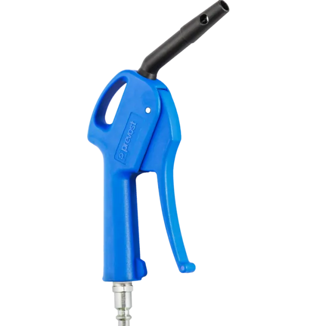 Prevost Blaspistole mit OSHA-Düse und Venturi-Effekt Profil = European 7,4 mm Durchgang=7,4 Luftverbrauch=13