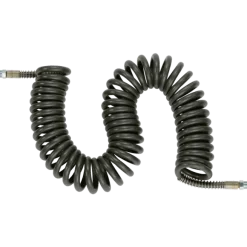 Prevost PVC/Polyurethan-Spiralschlauch 6,5 x 12 mm -7,5 m mit 2 festen Außengewindeanschlüssen