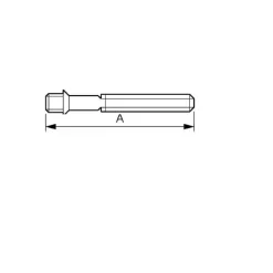 PREVOST-Stockschraube verzinkt M8, Länge 50 mm, VPE 10 Stk