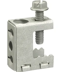 PREVOST-TRÄGERKLEMME MIT GEWINDE Stärke des Deckels = 0 bis 16 (2) Metrisches Gewinde = M6