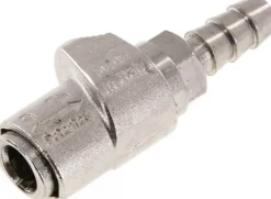 Profistecker mit Doppelklauenhalter - 8 mm Schlauchtülle 8 mm