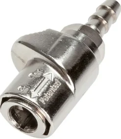 Profistecker mit Doppelklauenhalter - 6 mm Schlauchtülle