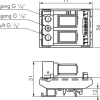 Proportionaldruckregler G 1/8",0 - 1 bar,0 - 10 V, für DIN-Schiene